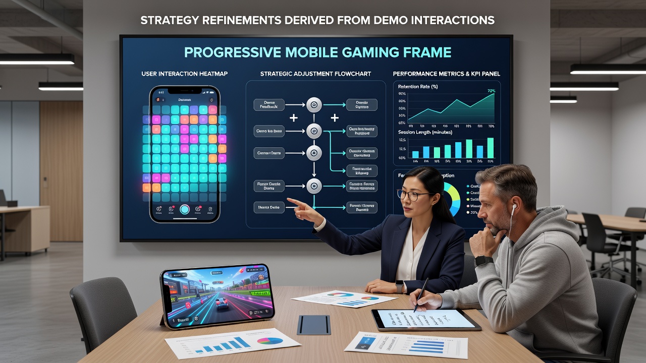 Analyse von Demo-Daten führt zu verfeinerten Strategien in mobilen progressiven Spielen
